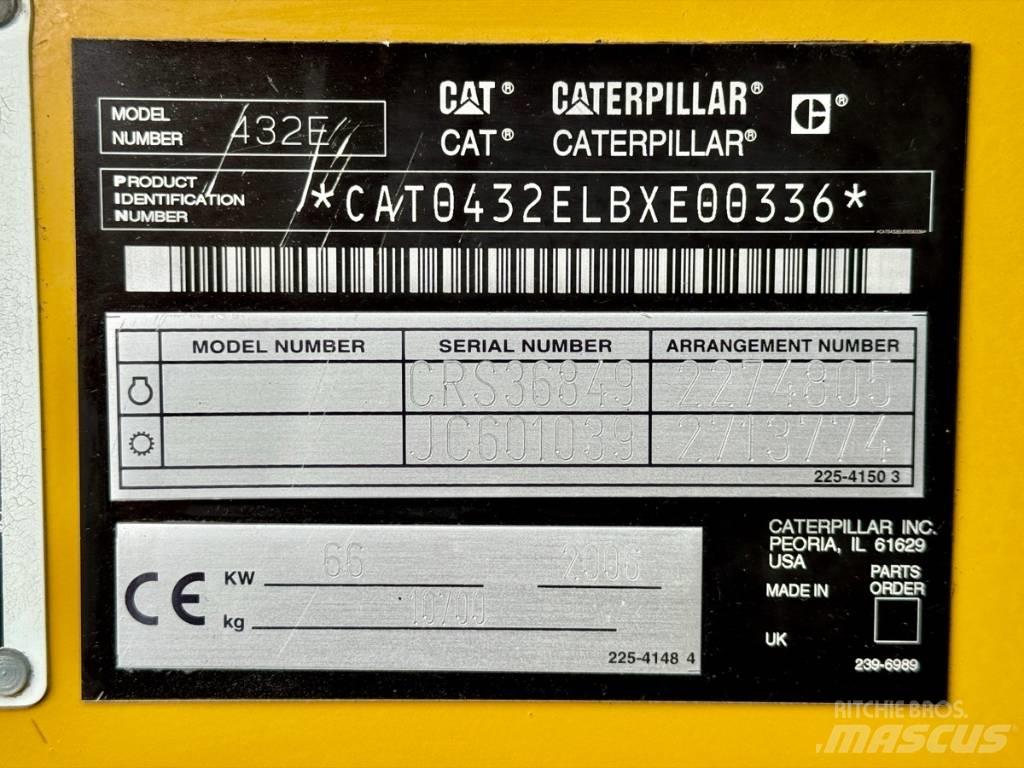 CAT 432 E Traktorgravere