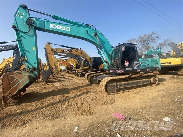 Kobelco SK350D Beltegraver