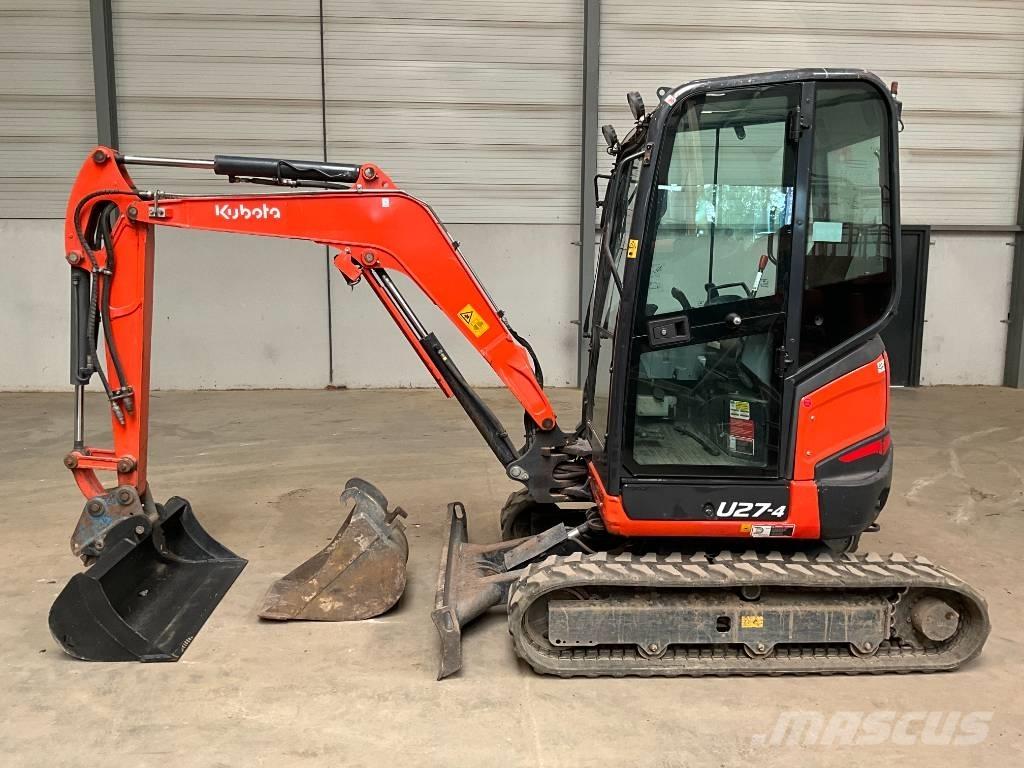 Kubota U 27-4 HI Minigravere <7t