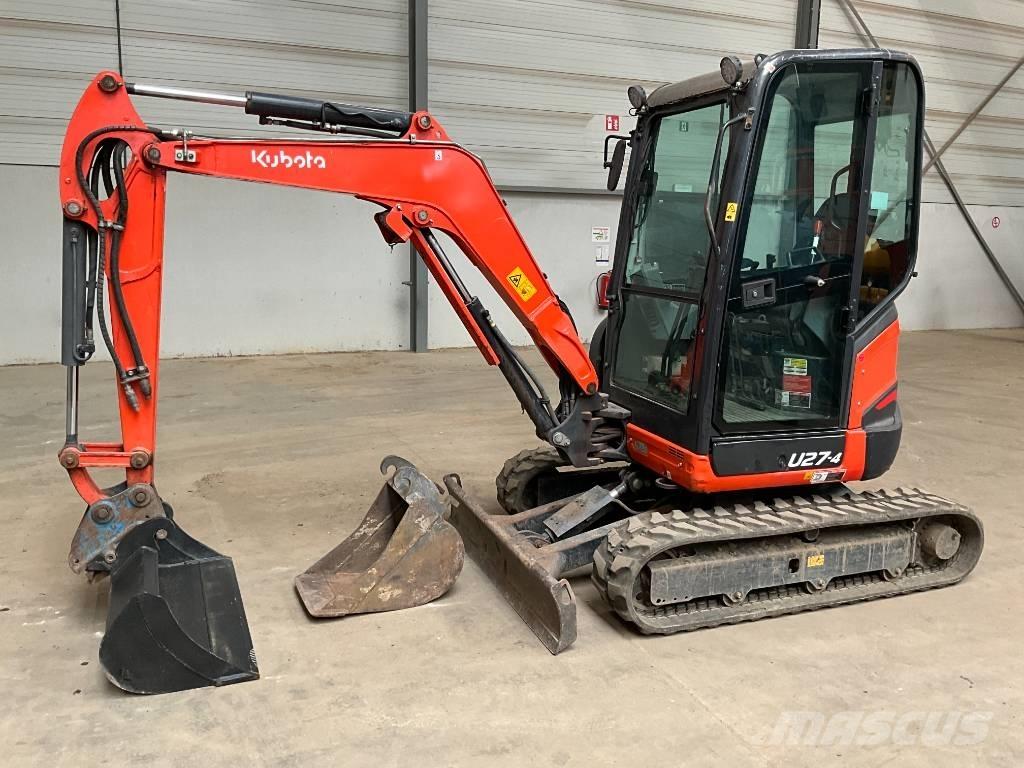 Kubota U 27-4 HI Minigravere <7t