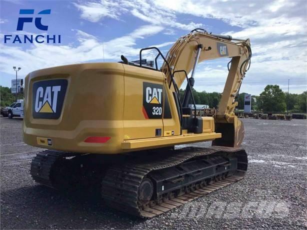 CAT cat320E Beltegraver