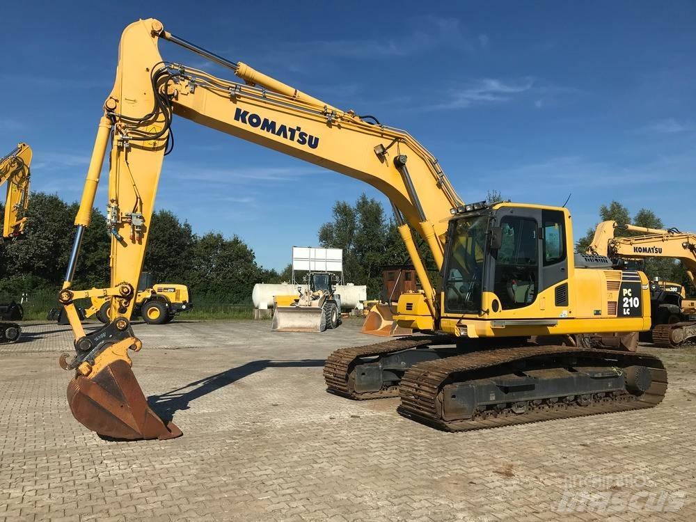 Komatsu PC 210 LC-8 Beltegraver