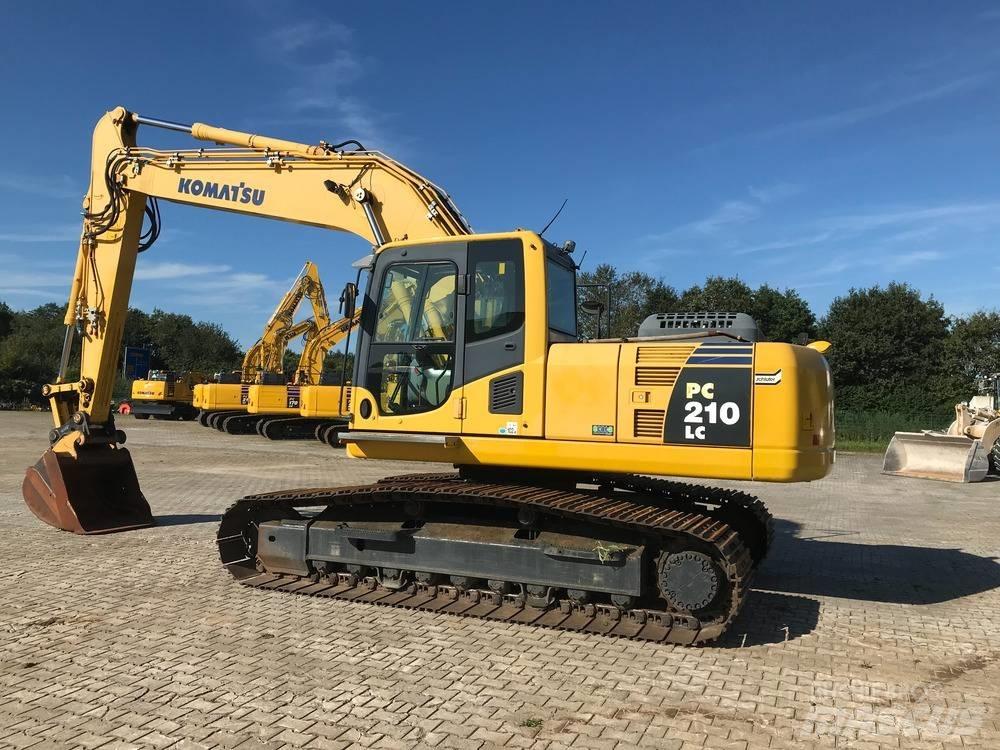 Komatsu PC 210 LC-8 Beltegraver