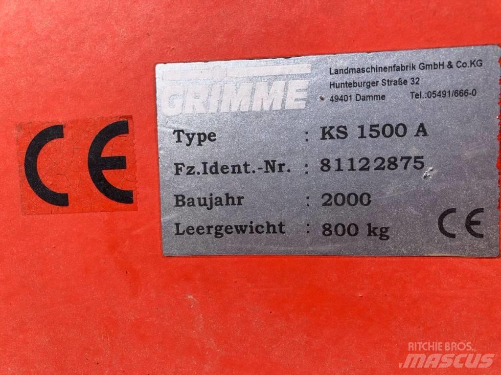 Grimme KS 1500 A Risknusere