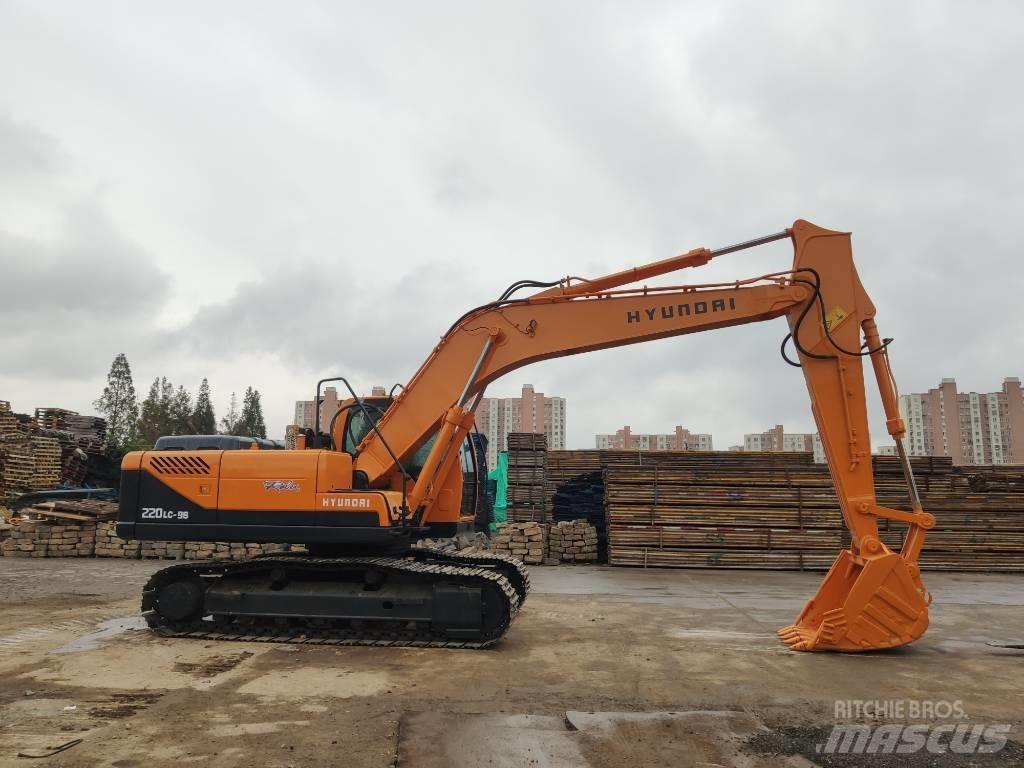 Hyundai R220LC-9S Beltegraver