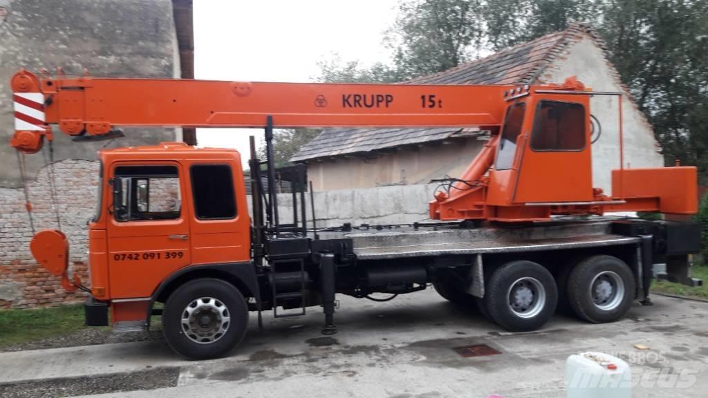 Krupp 15 tone Andre kraner