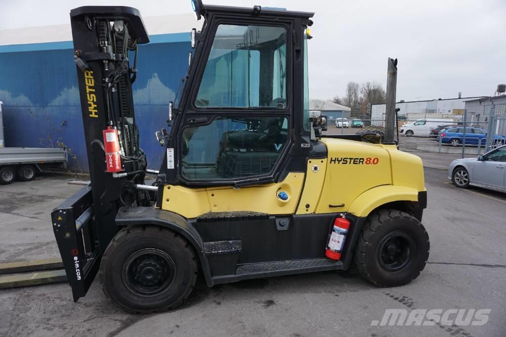 Hyster H8.0FT Diesel Trucker