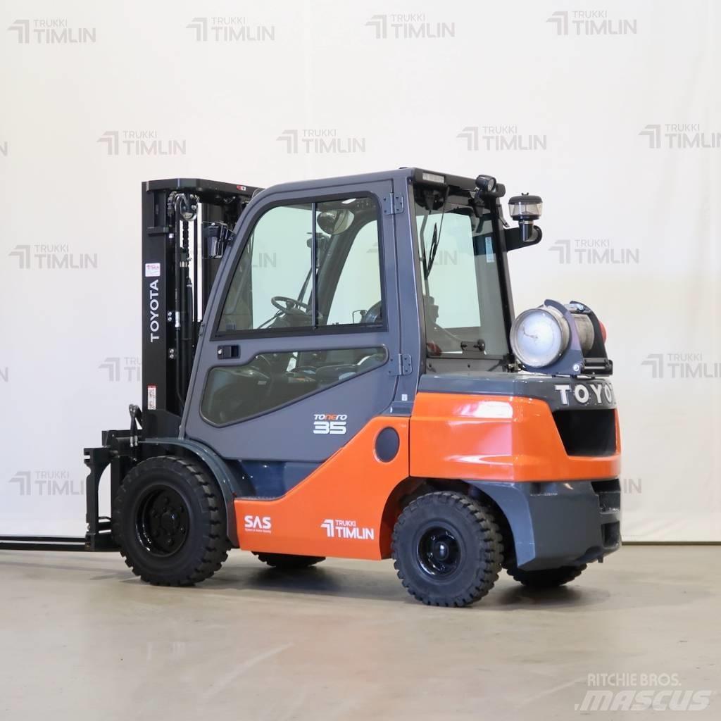 Toyota 02-8FGJF35 Propan trucker