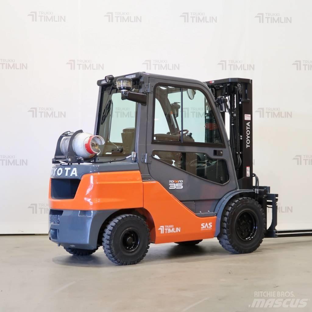 Toyota 02-8FGJF35 Propan trucker