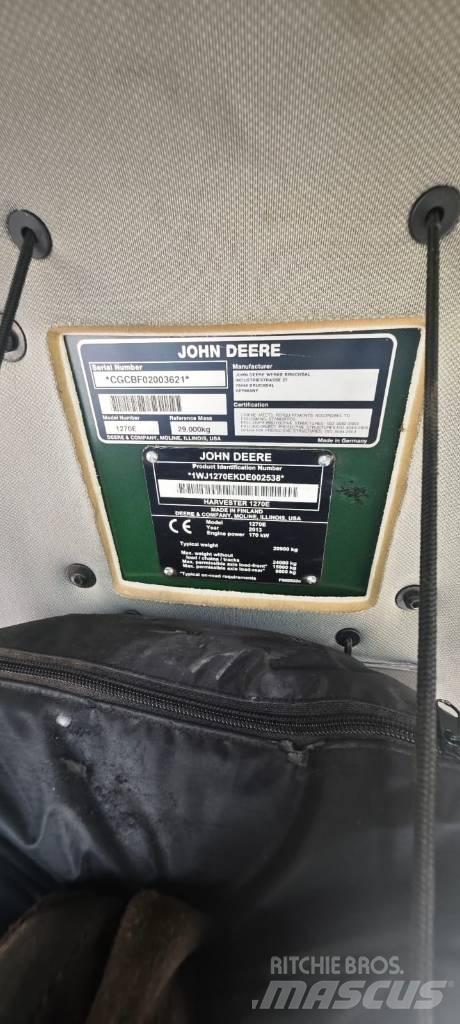 John Deere 1270 E Hogstmaskiner