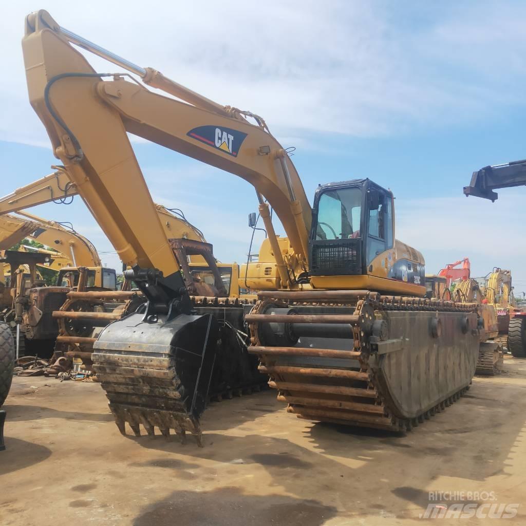 CAT 320C Amfibiske Gravemaskiner