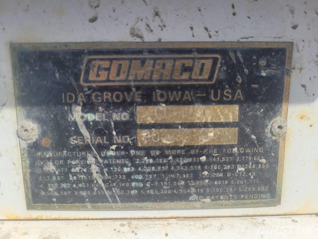 Gomaco CC1200 Betong tilbehør