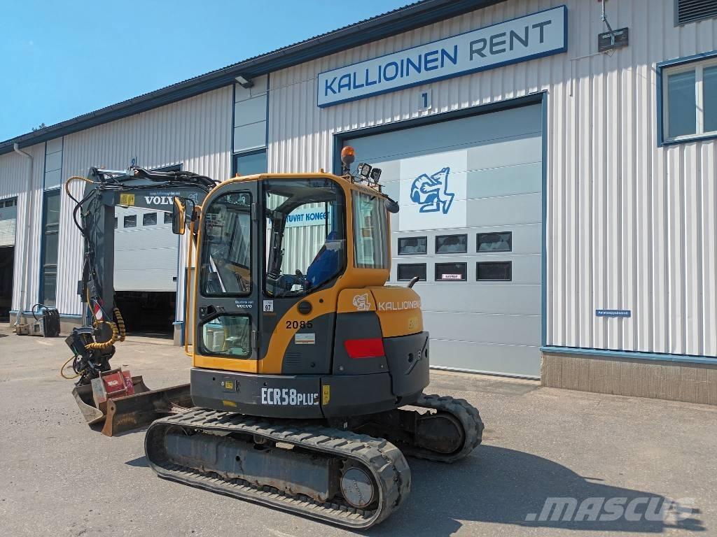 Volvo ECR 58 Minigravere <7t