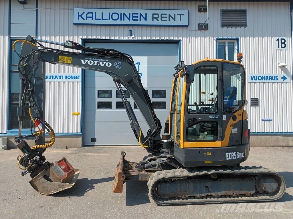 Volvo ECR 58 Minigravere <7t