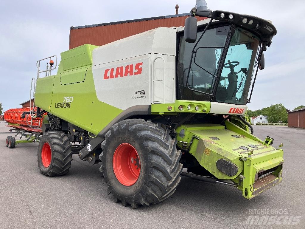 CLAAS Lexion 760 Skurtreskere