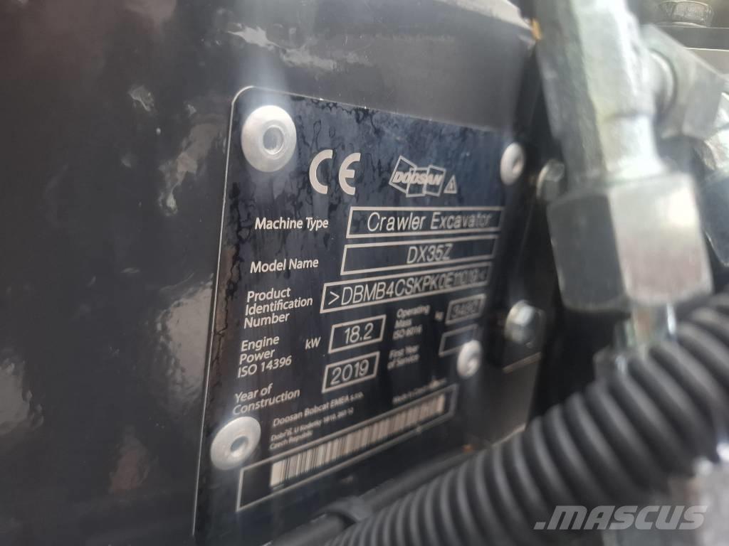 Doosan DX 35 Z Minigravere <7t