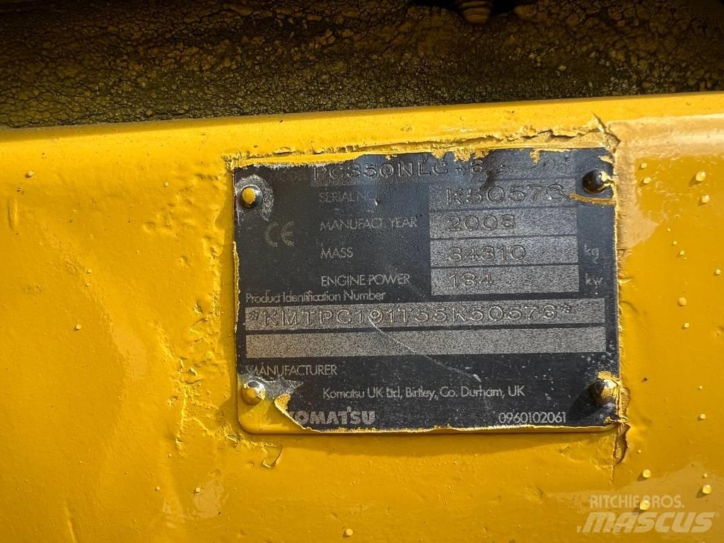 Komatsu PC 350 NLC-8 Beltegraver