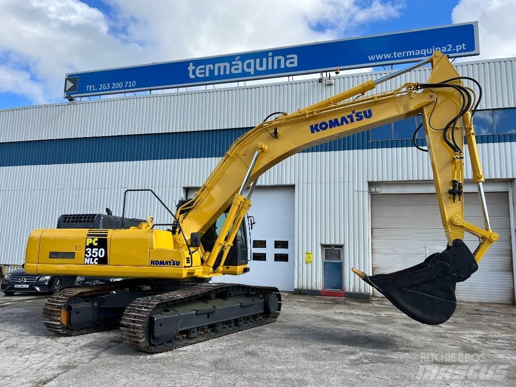 Komatsu PC 350 NLC-8 Beltegraver