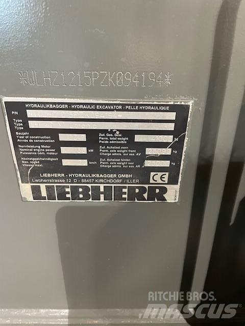 Liebherr LH40M Gravemaskiner for avfallshåndtering
