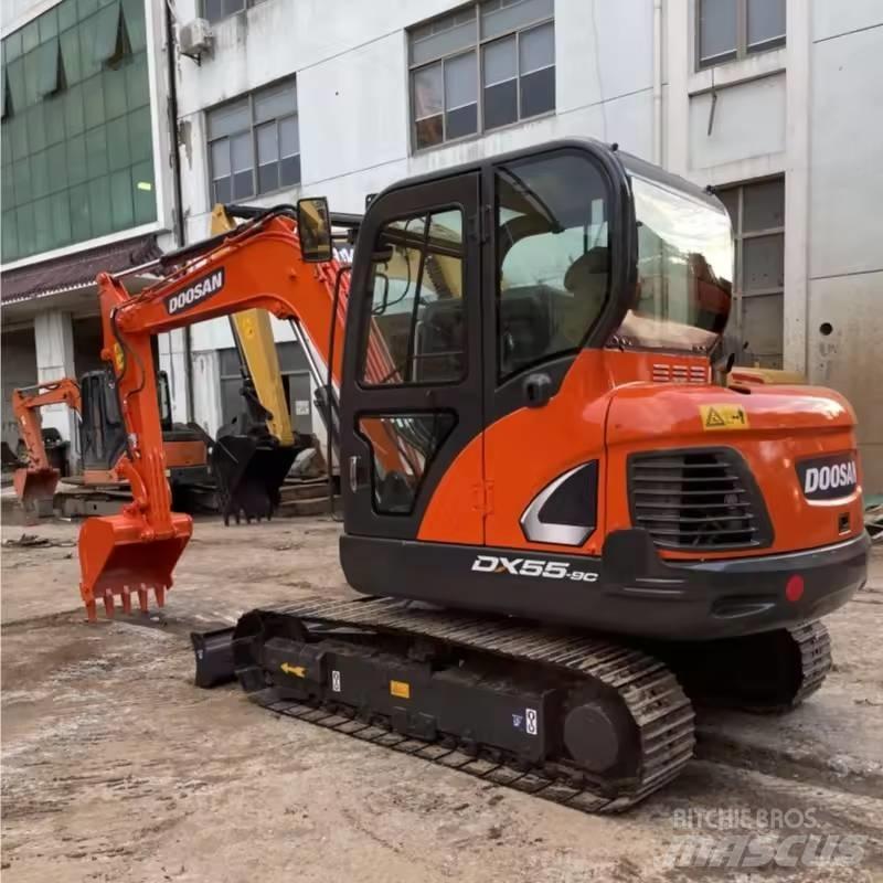 Doosan DX55 Beltegraver