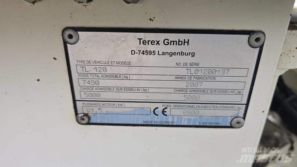 Terex TL 120 Hjullastere