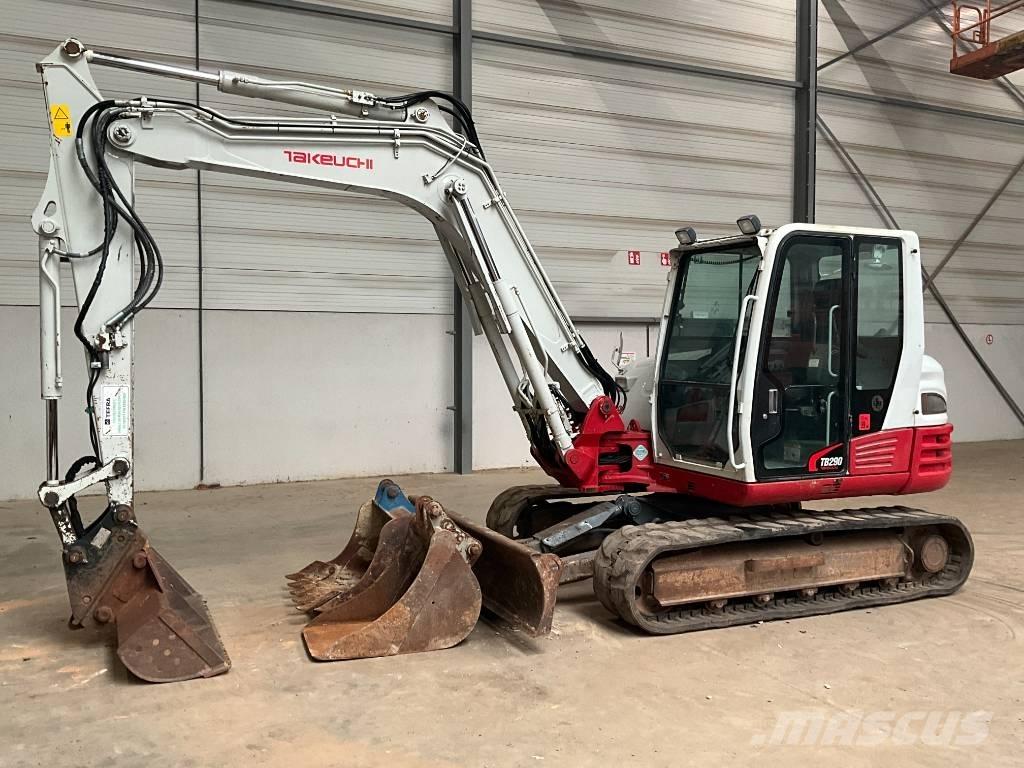 Takeuchi TB 290 Midigravere 7 - 12t
