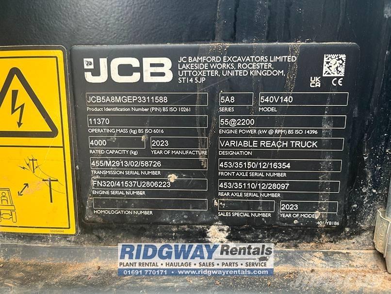 JCB 540-140 Teleskoplastere