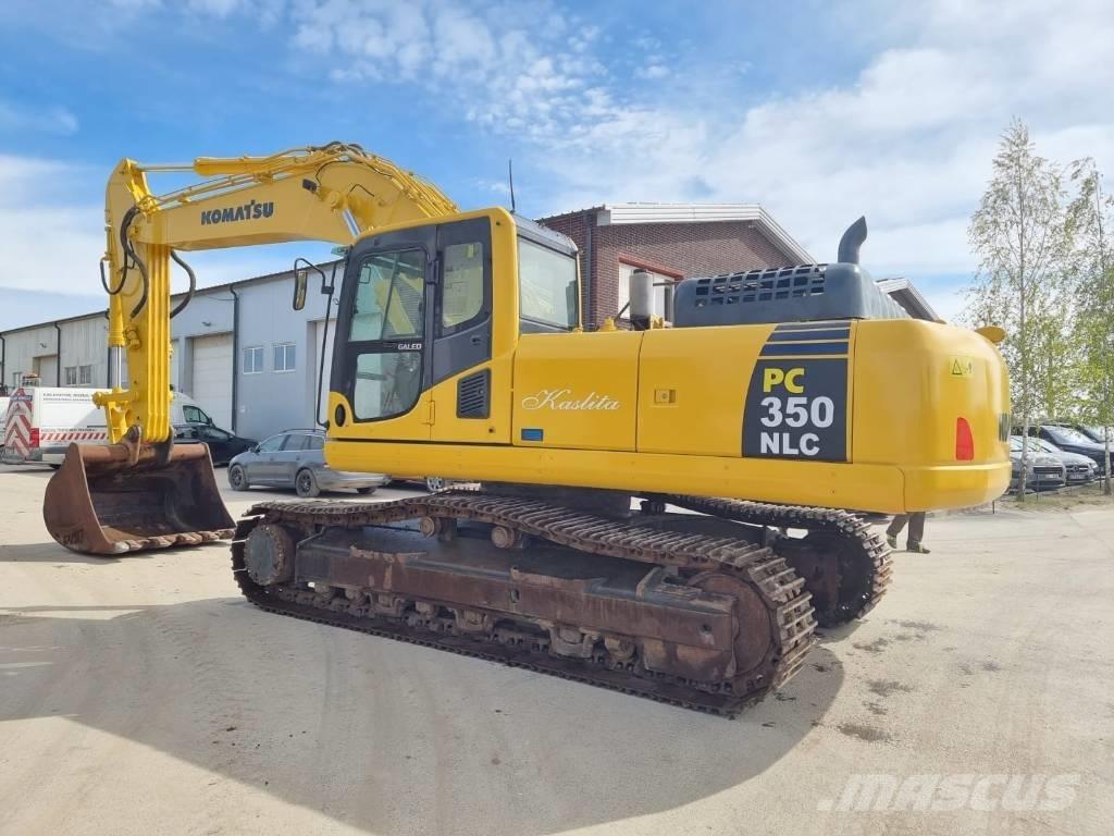 Komatsu PC 350 NLC-8 Beltegraver
