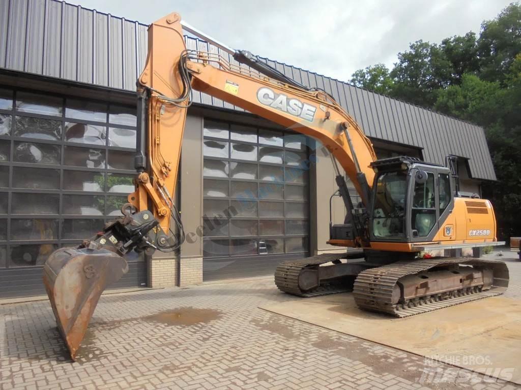 CASE cx 250 D Beltegraver