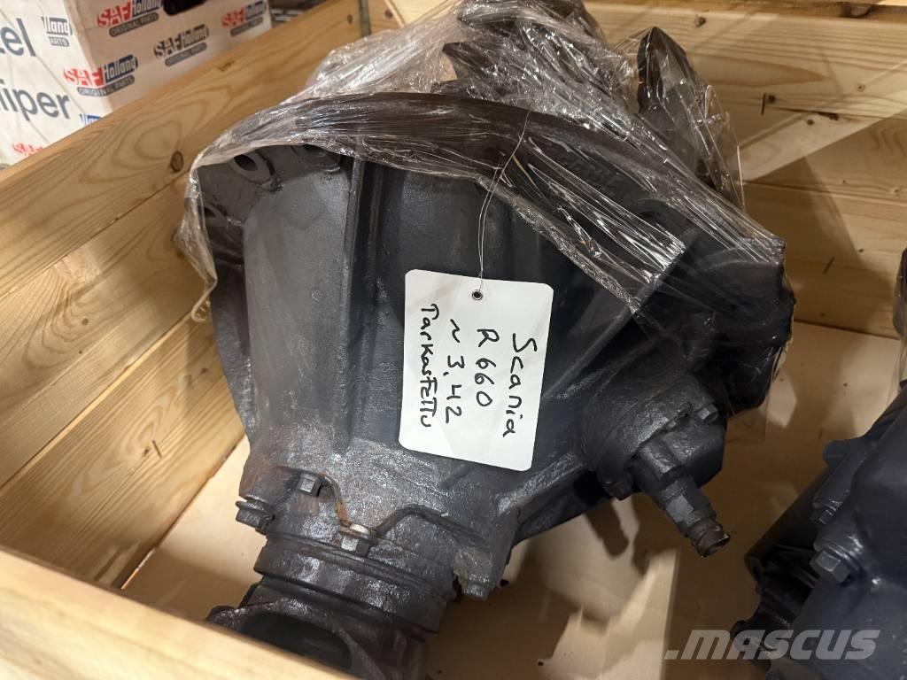 Scania R660 Aksler