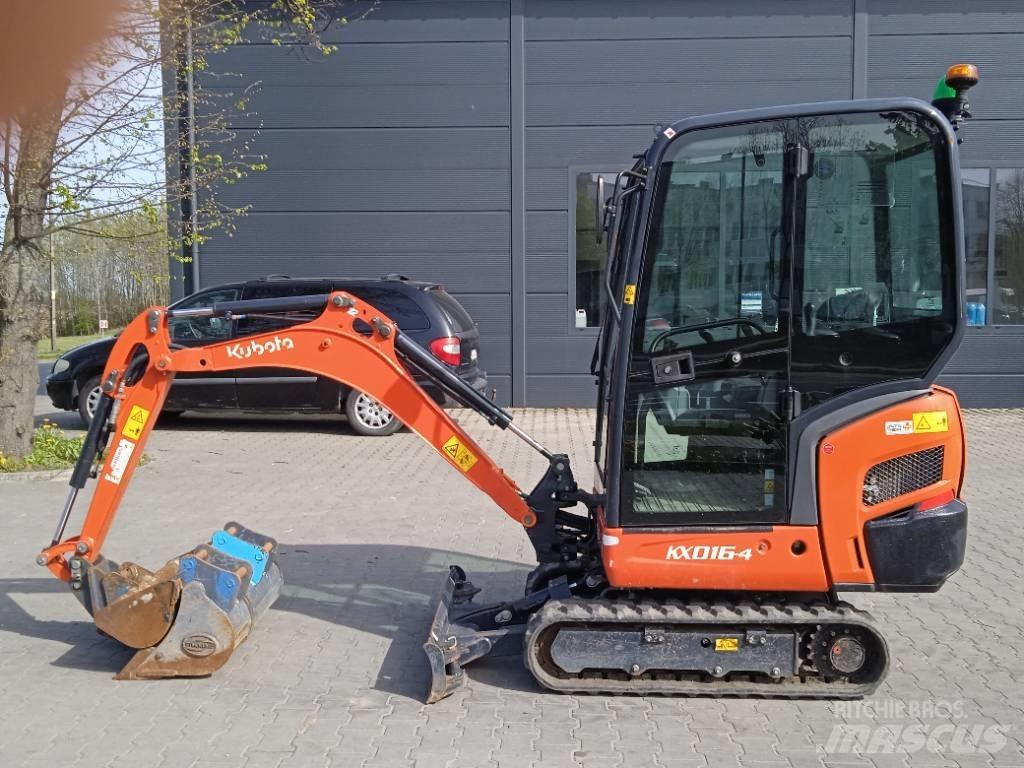 Kubota KX 016-4 Minigravere <7t