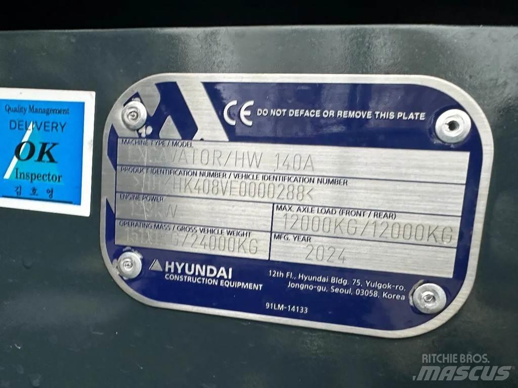 Hyundai HW140A Hjulgravere