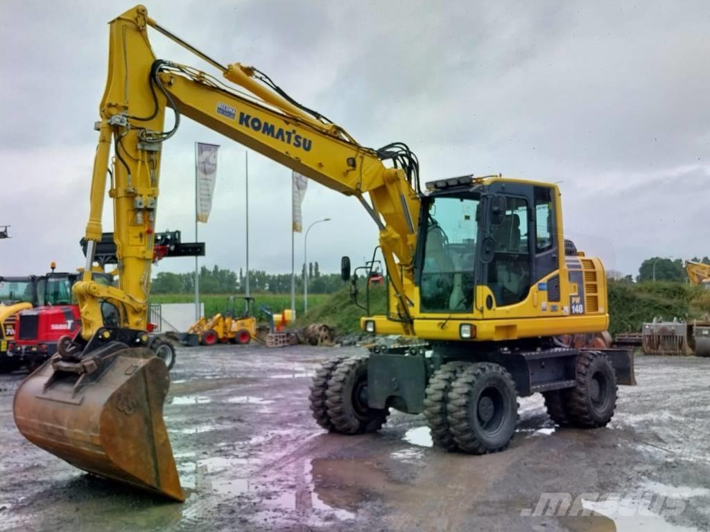 Komatsu PW 148-8 Hjulgravere