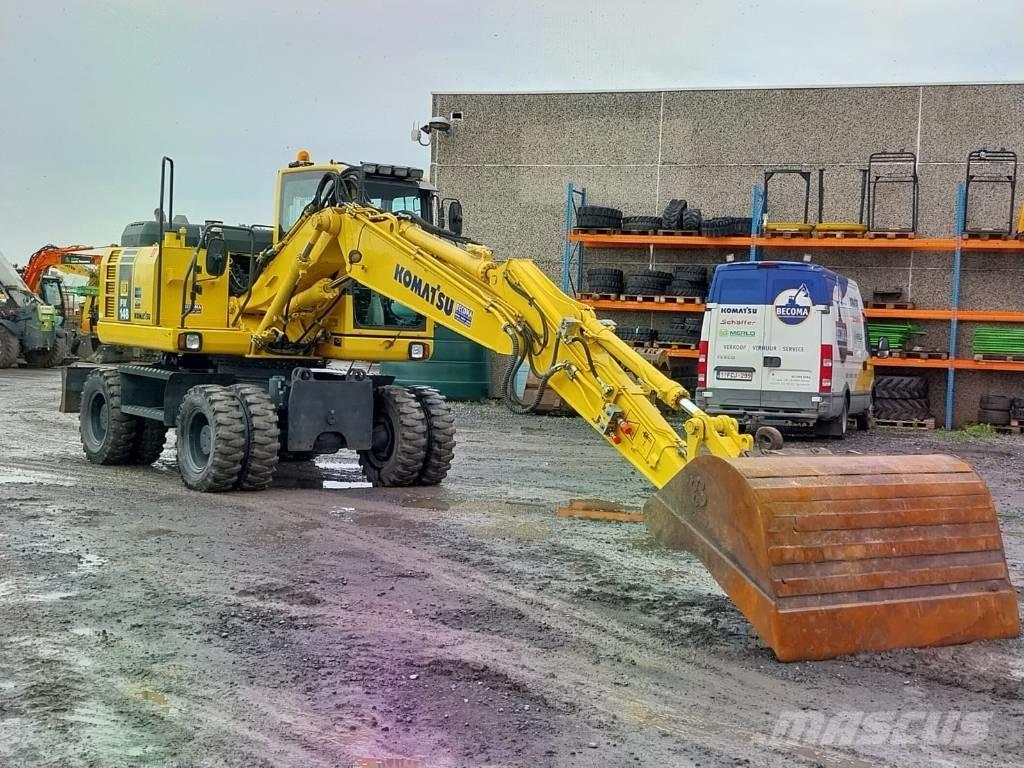 Komatsu PW 148-8 Hjulgravere