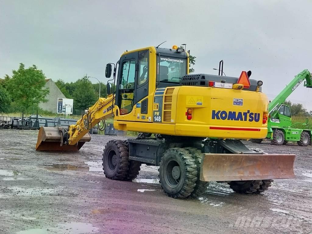 Komatsu PW 148-8 Hjulgravere