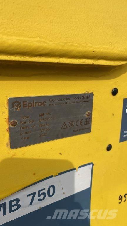 Epiroc MB750 Hydrauliske hammere