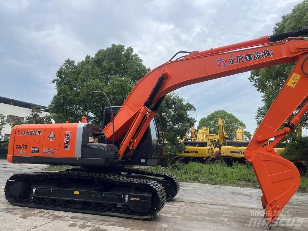 Hitachi ZX 200 Beltegraver