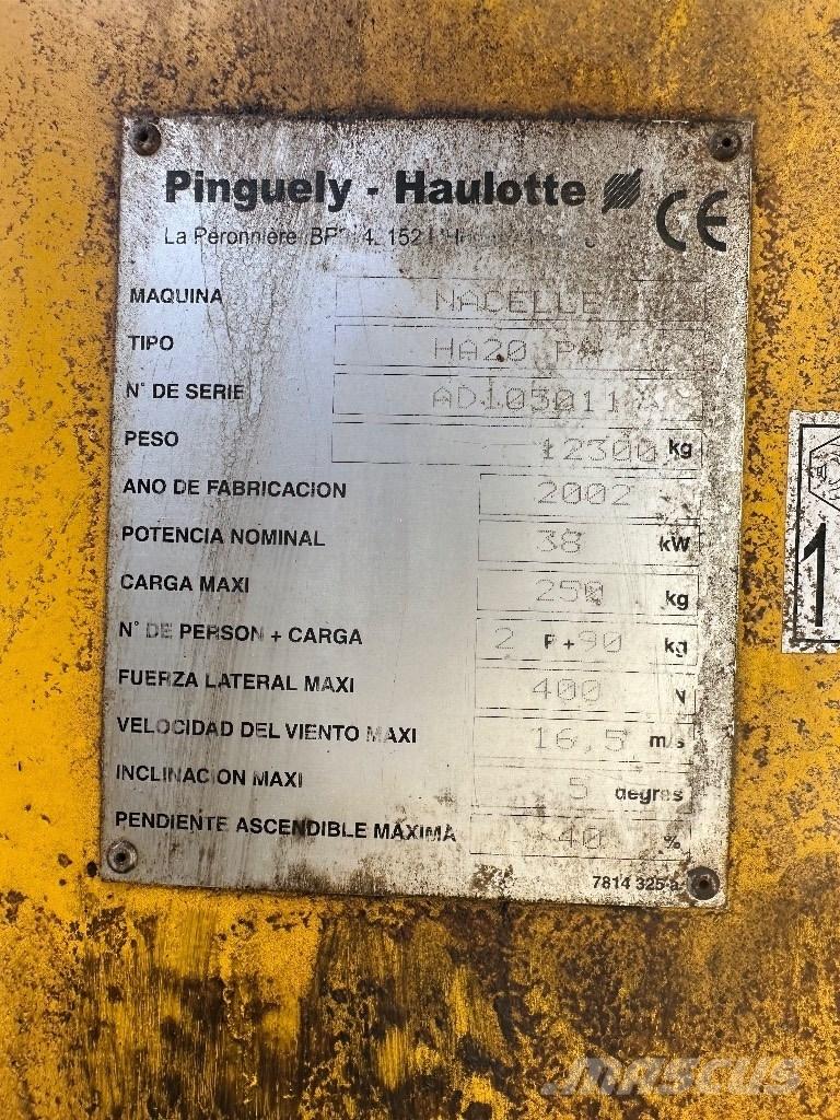 Haulotte HA 20 PX Leddede bomlifter