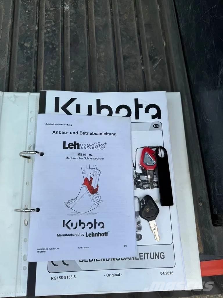 Kubota KX019-4 Minigravere <7t