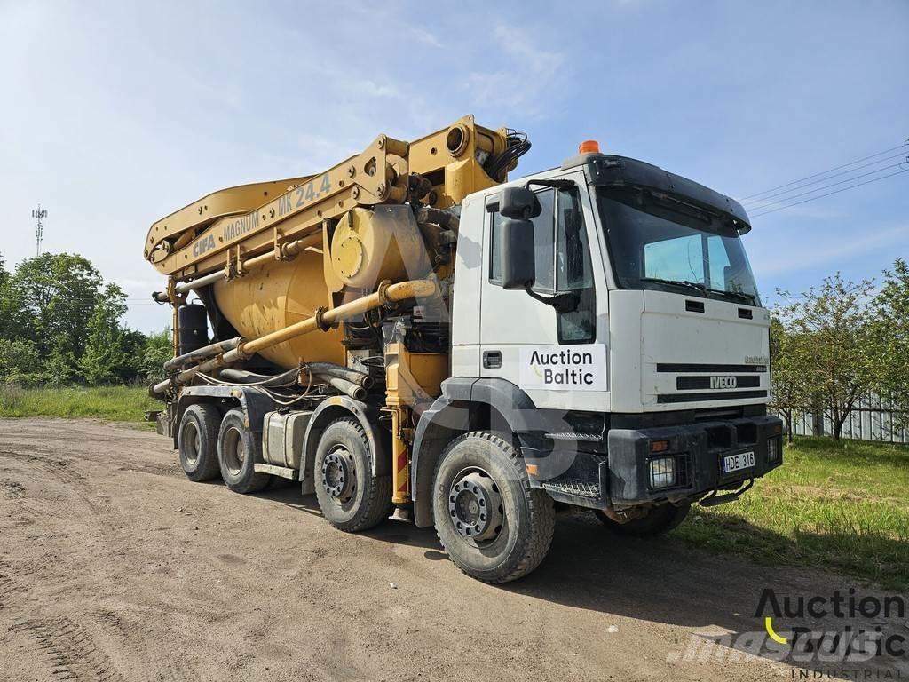 Iveco Magirus Betongpumpe biler
