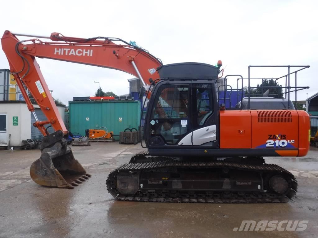 Hitachi ZX 210 LC-6 Beltegraver