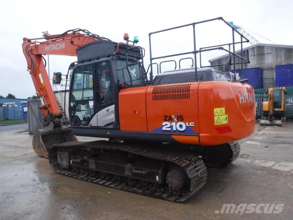 Hitachi ZX 210 LC-6 Beltegraver