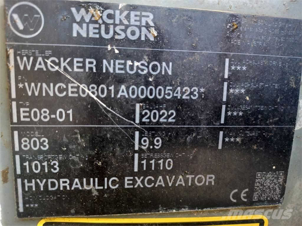 Wacker Neuson 803 Beltegraver