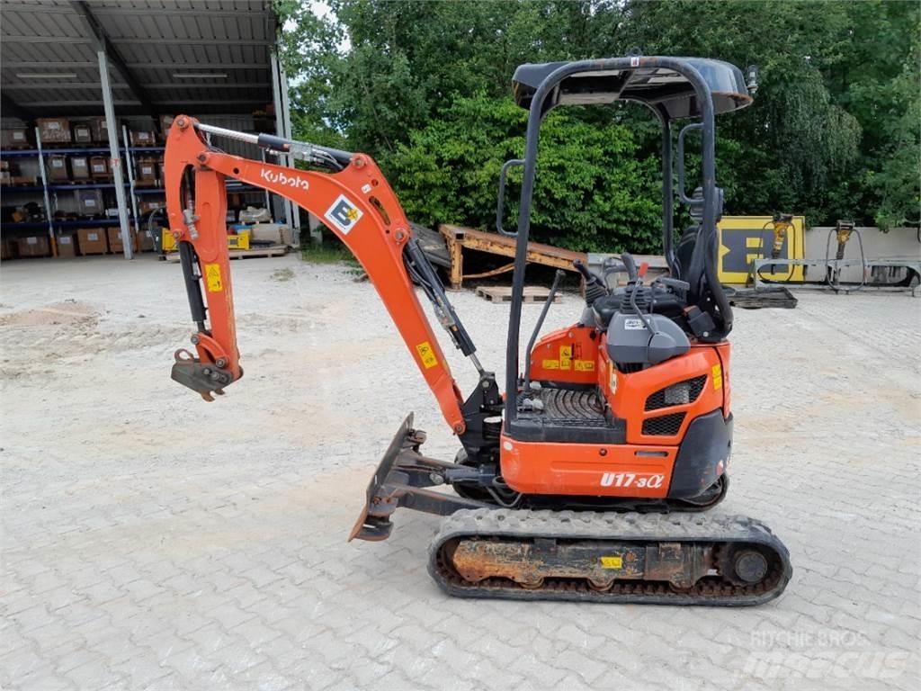 Kubota U17-3 Minigravere <7t