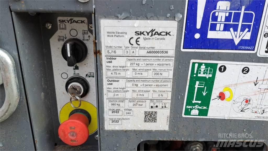SkyJack SJ16 Andre personløftere og plattformer