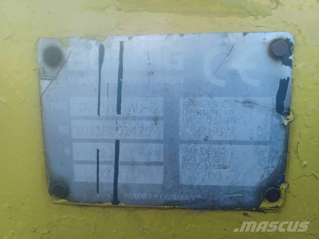 Bomag BW 100 AD-3 Tandem Valser