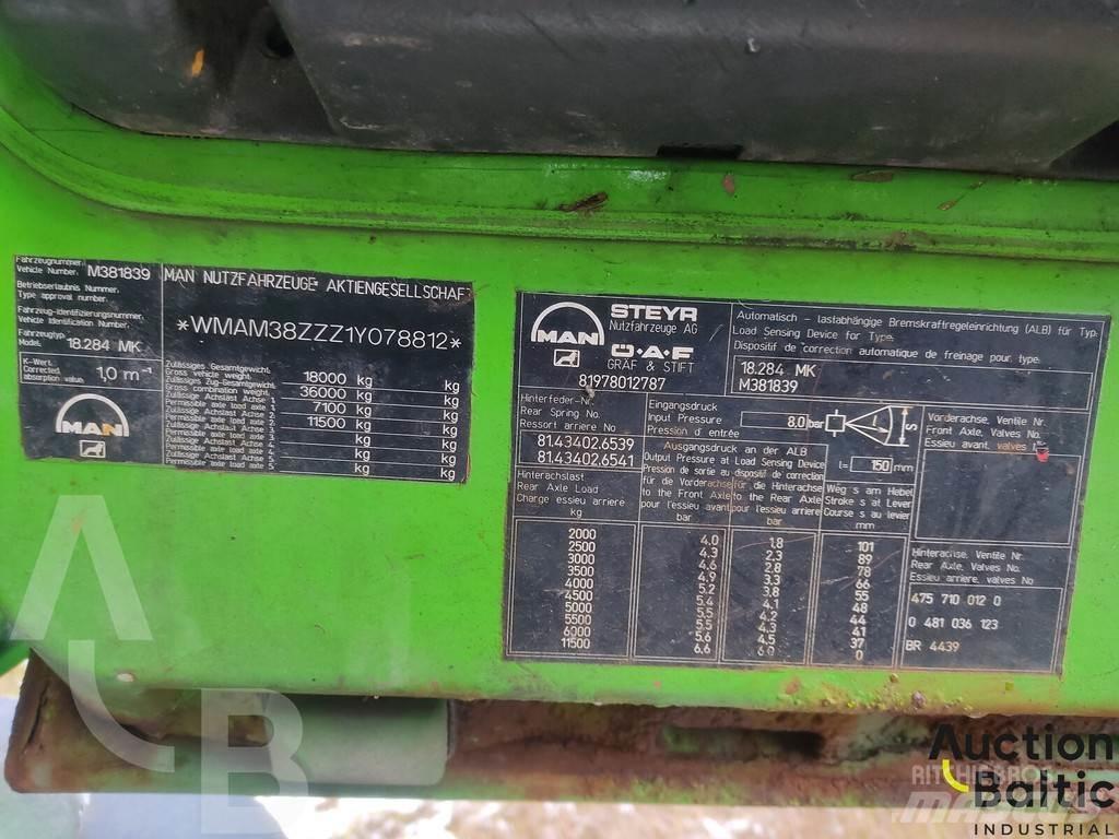 MAN 18.284 Liftdumper biler