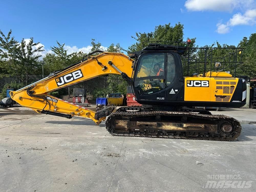 JCB JS220 LC Beltegraver