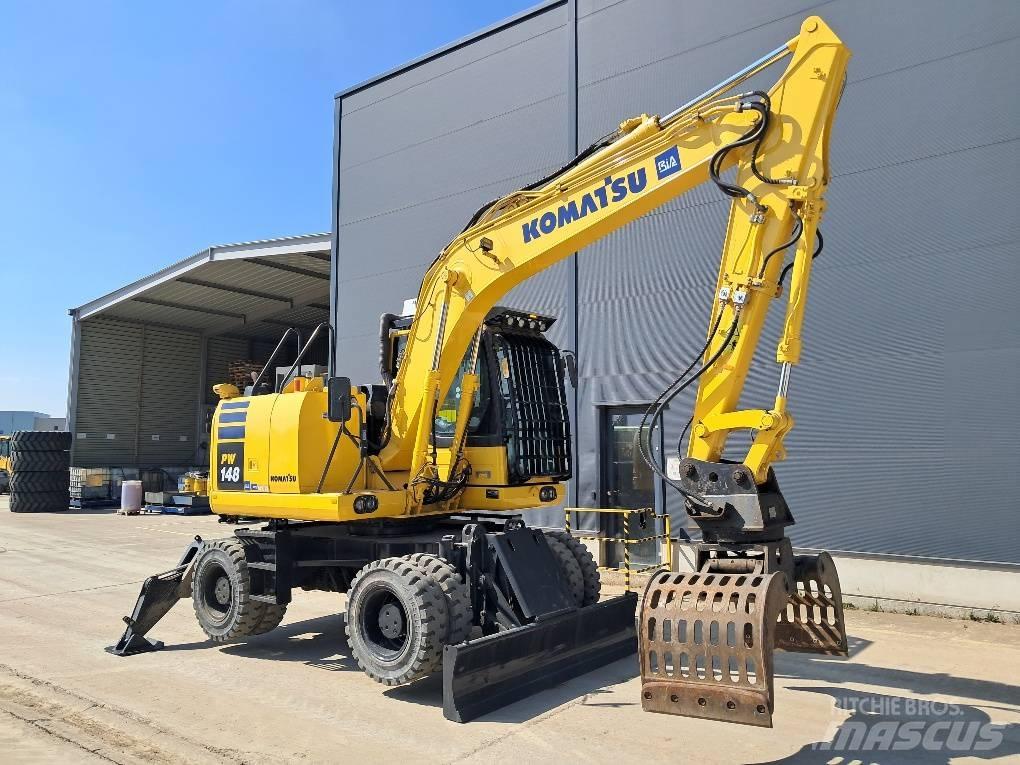 Komatsu PW148-10 Hjulgravere