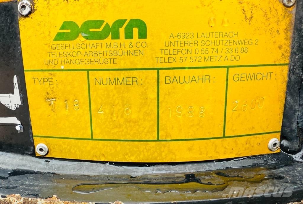  Dorn T18 Leddede bomlifter